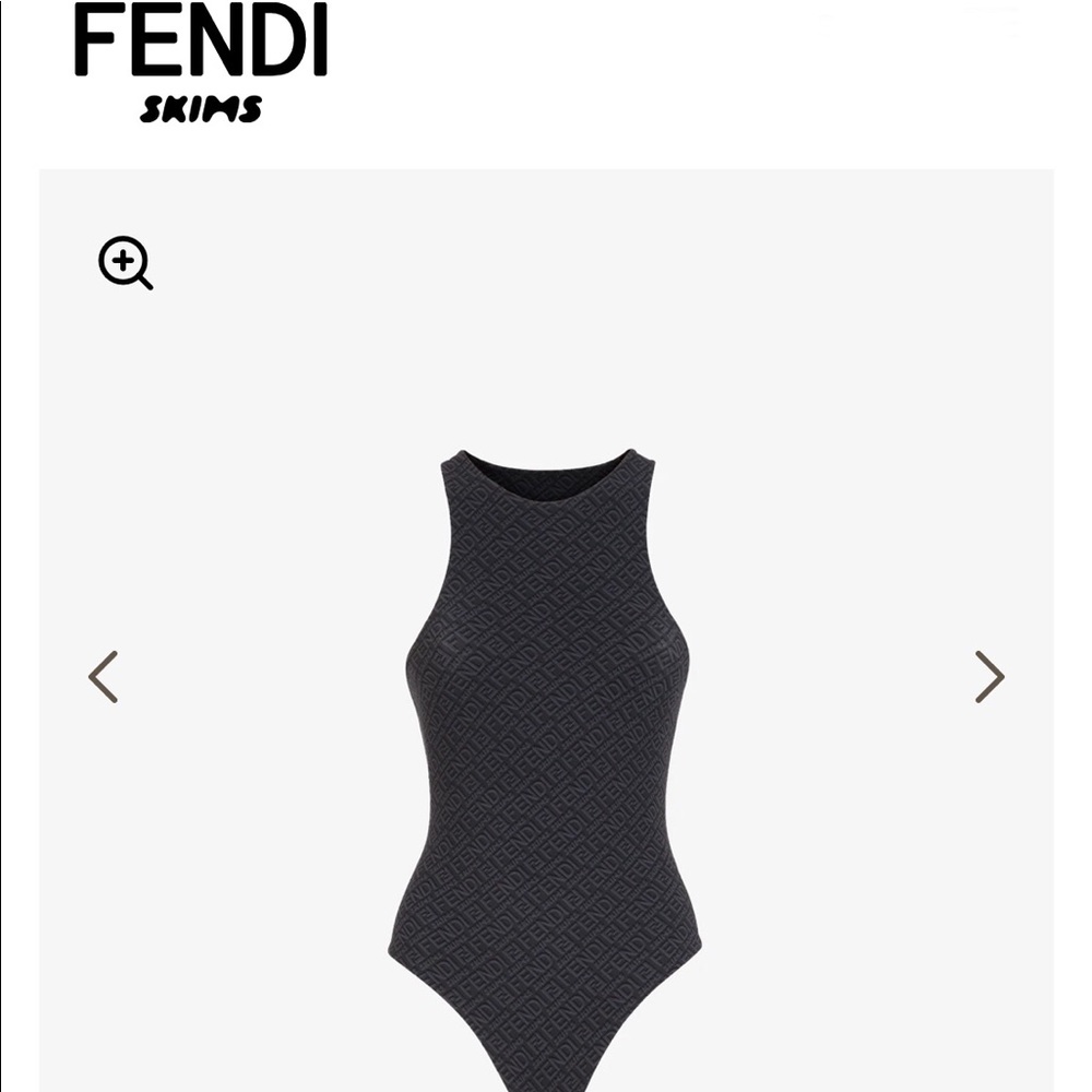 Brand new, never worn - Fendi X Skims High Neck Bodysuit.